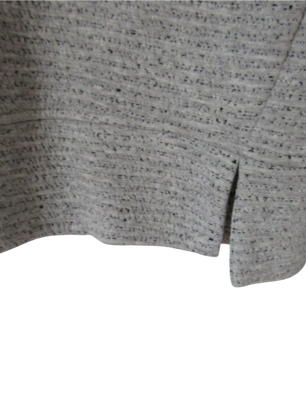 Calia Lunar Jacquard Funnel Neck Sweater Large Gray Comfort Travel Pullover - Picture 6 of 9
